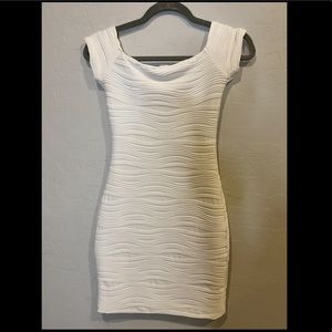 Wet Seal white bodycon dress.